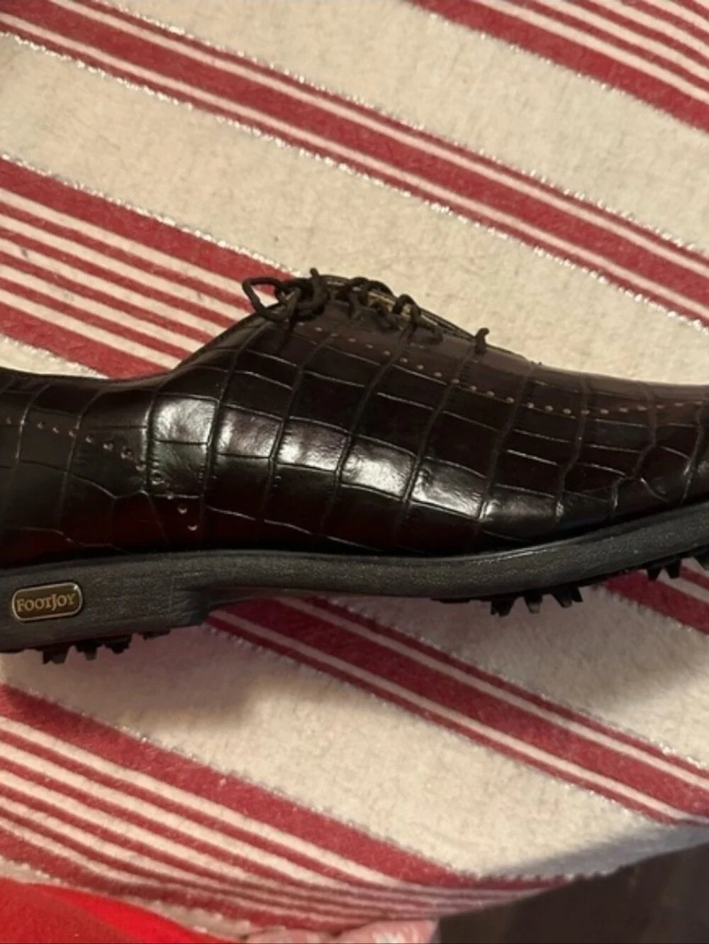 FootJoy tag says
